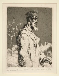 Figura masculina, medio cuerpo