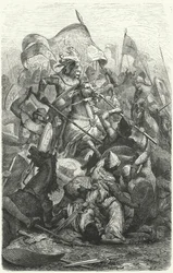Batalla entre los sajones y los vendos
