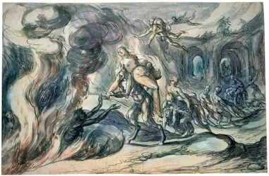 Eurídice en el infierno, principios del siglo XVII