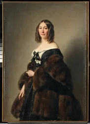 Retrato de Cécile Charlotte Furtado-Heine