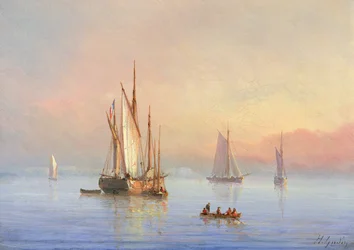 Barcos en calma