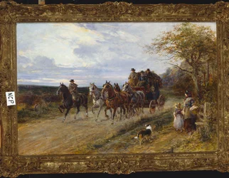 Un Carruaje Pasando