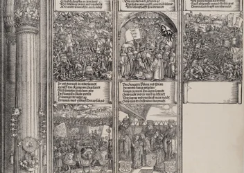 Alianza de Maximiliano con Enrique VIII, La Doble Boda en Viena, La Campaña en Gelde