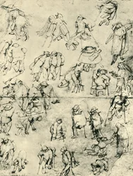 Mendigos, siglos XV-XVI, 1943