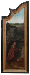Panel derecho del Tríptico de Job, c.1500-24 (óleo sobre tabla)