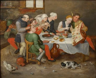 Los cantantes de Baco, 1580
