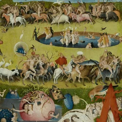 El jardín de las delicias, 1490-1500