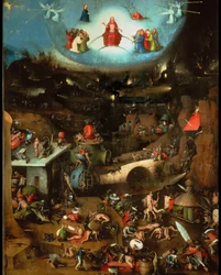 El Juicio Final Tríptico, panel central, ca. 1485