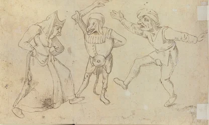 Tres figuras danzantes