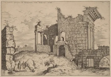Segunda vista del Foro de Nerva
