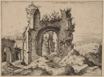 Vista de las Termas de Caracalla