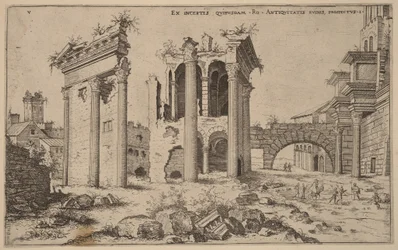 Vista del Foro de Nerva