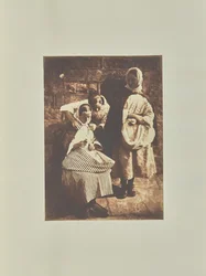 [Marion Finlay, Sra. Margaret (Dryburgh) Lyall y Sra. Grace (Finlay) Ramsay].