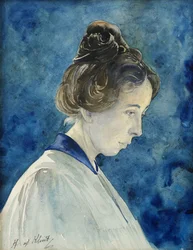 Autorretrato, c. 1890
