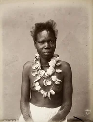 Mujer negra de Sudán