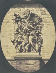[Detalle de "Le Départ de 1792 (o La Marsellesa)" de François Rude, Arco del Triunfo].