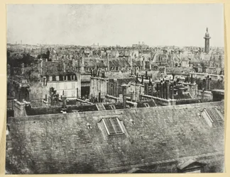 Los Tejados de París (¿Vista de la calle Castiglione?)