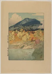 Otoño en Hakkodasan, era Showa