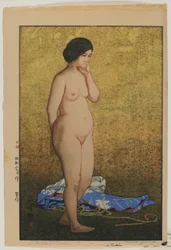 Estudio de desnudo, era Shōwa
