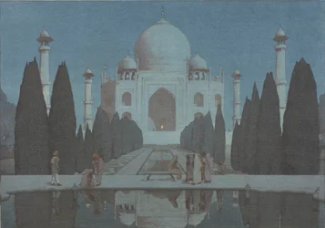 El Taj Mahal de noche, nº 6