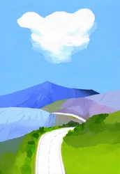 Horizonte de montaña