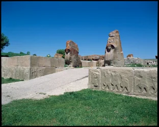 Vista de la Puerta de la Esfinge