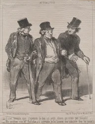 Actualidades No. 7: ¡Me parece que noto un perrito allí que no está con bozal!, 1852