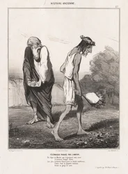 Historia antigua: Pl. 27, Telémaco devastado por el amor..., 1842