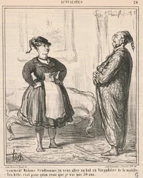 Cómo Madame Prudhomme... En vivandière