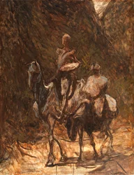 Don Quijote y Sancho Panza, 1868-1870