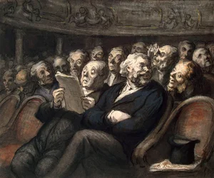 Intermedio en la Comédie-Française, 1858
