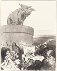 Le Constitutionnel contemplando el horizonte político