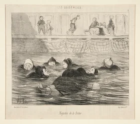 Nayades del Sena, de Les Baigneuses