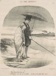 ¡Entonces no nos iremos! -Hortense, creo que va a morder... Nada más que una pequeña media hora!