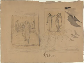 Escena en un palacio de justicia