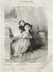 Los músicos de París, placa 6: ¡Si supieras lo bonita que eres!, 6 de marzo de 1841