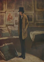 El amante de las estampas, 1857-1860, 1937