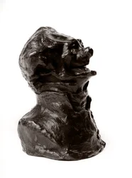 Las bustas cargadas de las “Celebridades del Justo Medio” (escultura)