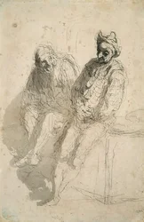 Dos saltimbanquis
