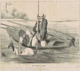 Un hombre al mar