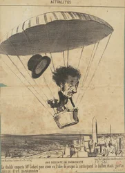 Un descenso en paracaídas