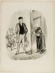 "- ¿Cómo se encuentra hoy, Sr. Chapolard - Madame Pochet, una portera que sabe comportarse, debería dirigirse a su casero sólo en tercera persona. - ¿Cómo voy a dirigirme a usted en tercera persona, si es la primera persona a la que veo esta mañana".