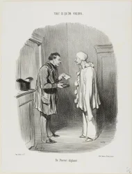 Un Pierrot desplumado, lámina 9 de Tout Ce Qu