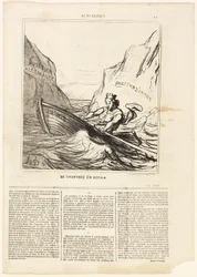 Escila y Caribdis, lámina 44 de Actualités