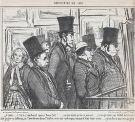 ¡Cristi, qué buey tan bien hecho!..., de la Exposición de 1859, publicado en Le Charivari, 4 de mayo de 1859