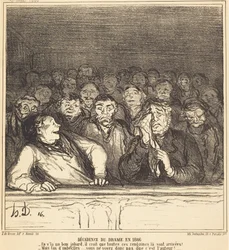 Decadencia del drama en 1866