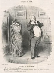 La esposa del representante
