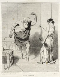 Sócrates en casa de Aspasia