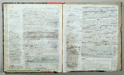 Páginas 26 y 27 del manuscrito de 
