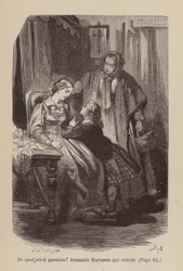 Ilustración para Un Bon Petit Diable (grabado)